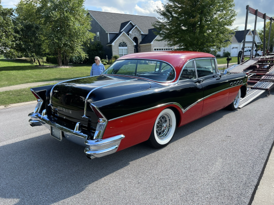 Old Red Buick